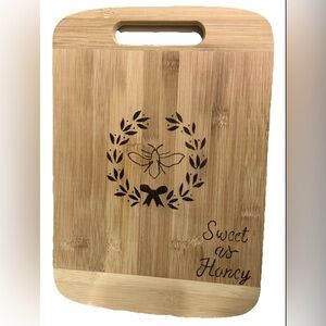 Engraved Bamboo Cutting Board